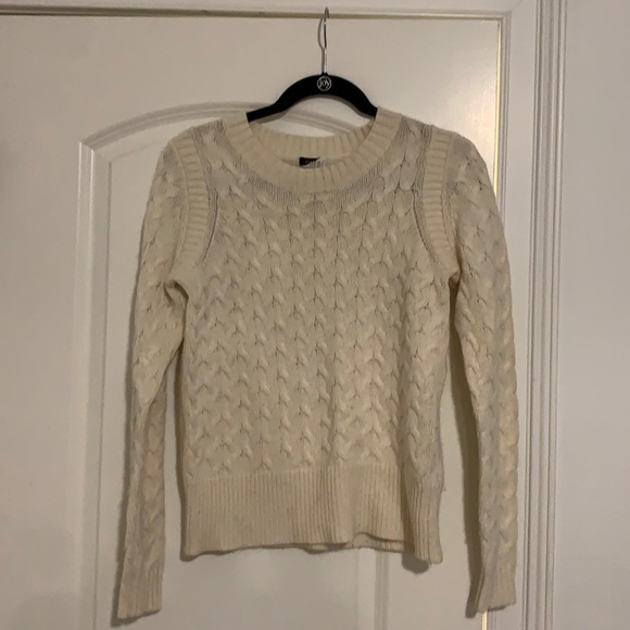 PJV Blanket Cable Crew Ivory